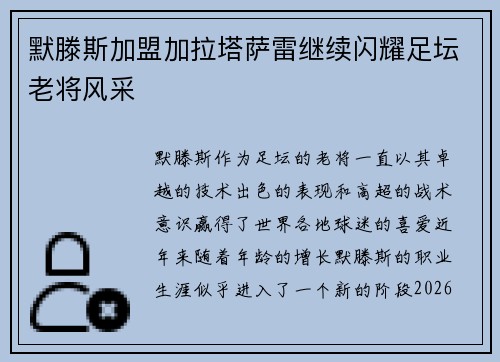 默滕斯加盟加拉塔萨雷继续闪耀足坛老将风采 默滕斯加盟加拉塔萨雷继续闪耀足坛老将风采